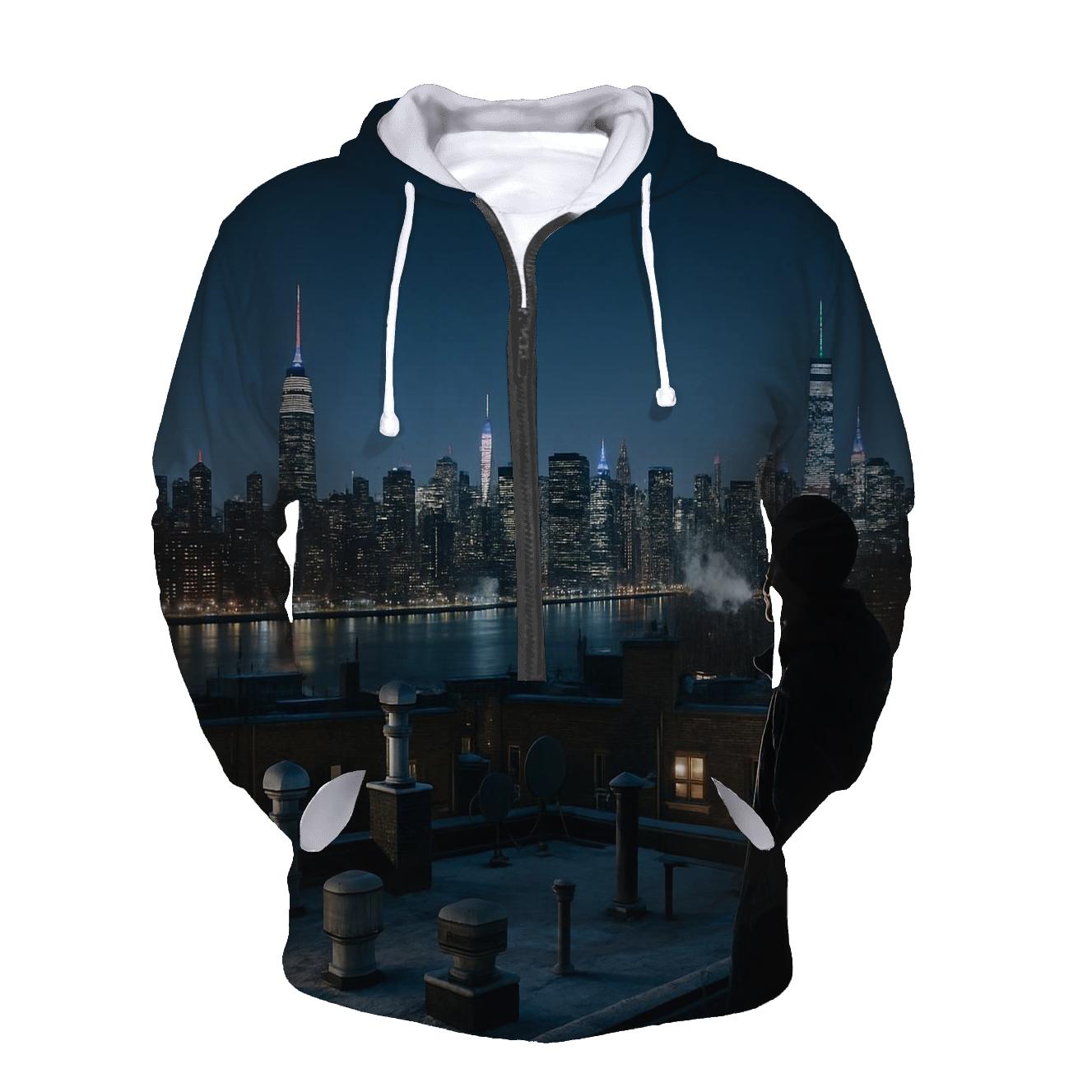 Winter Night From A Queens Rooftop hoodie trends