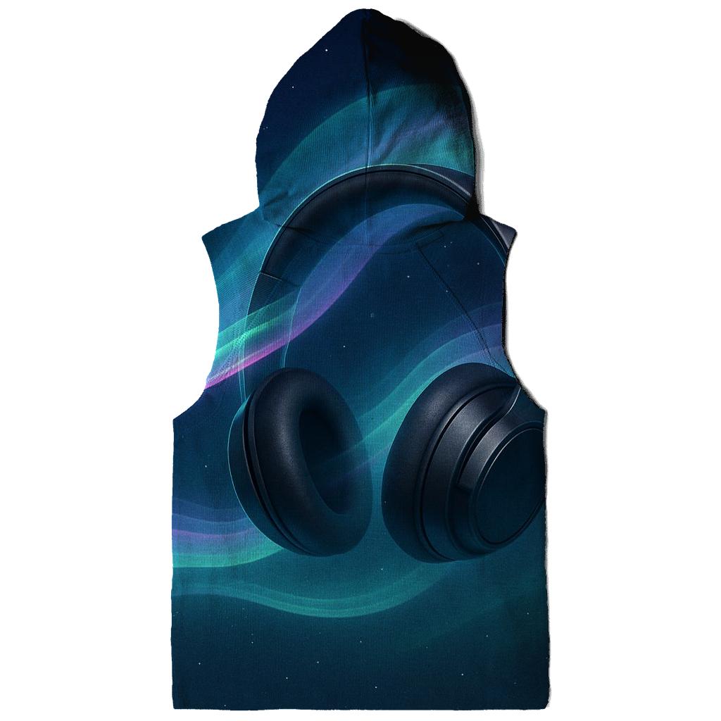 Aurora Headphone Drift printed hoodies