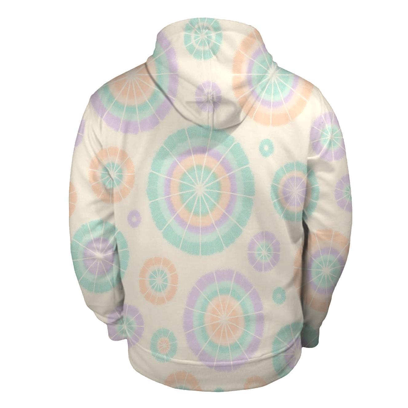 Pastel Kumo Spider Garden embroidered hoodies