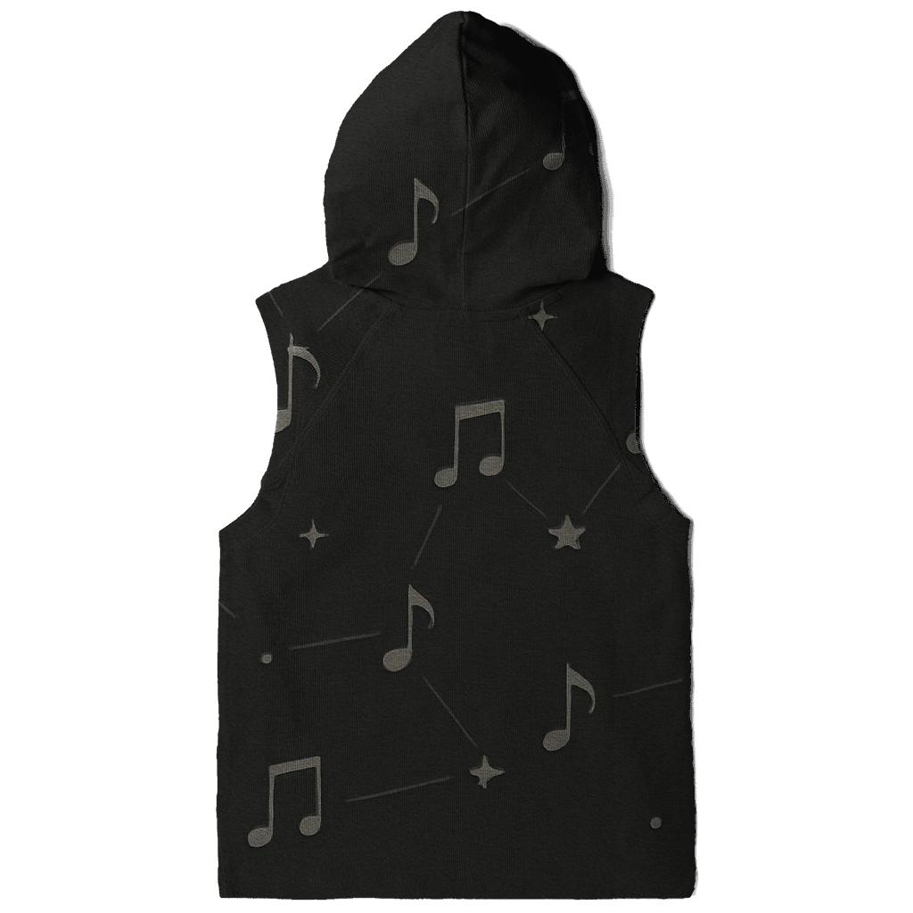 Minimal Note Constellation hoodies fashion