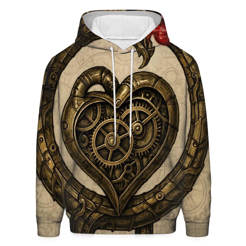 Mechanical Ouroboros Time Engine hoodie trends