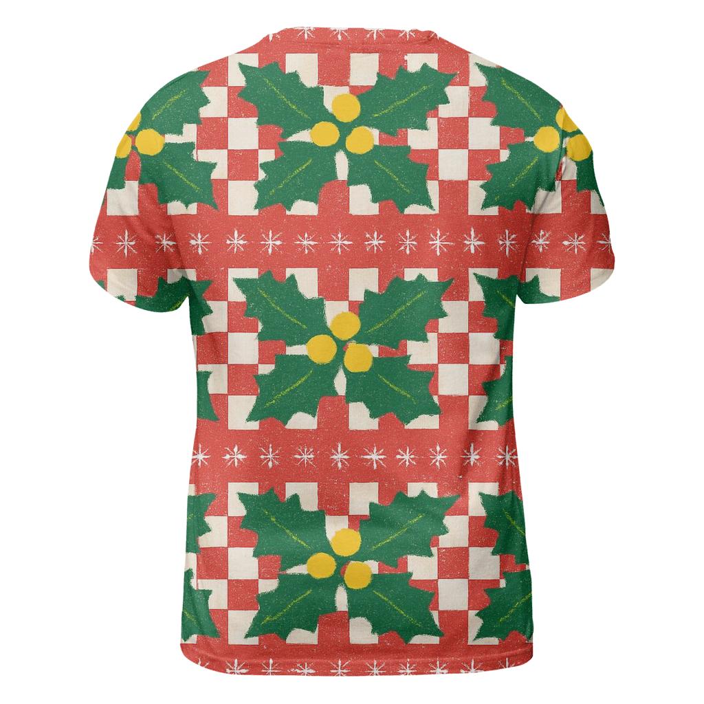 Holly Blizzard Checker Bands personalized full print shirts