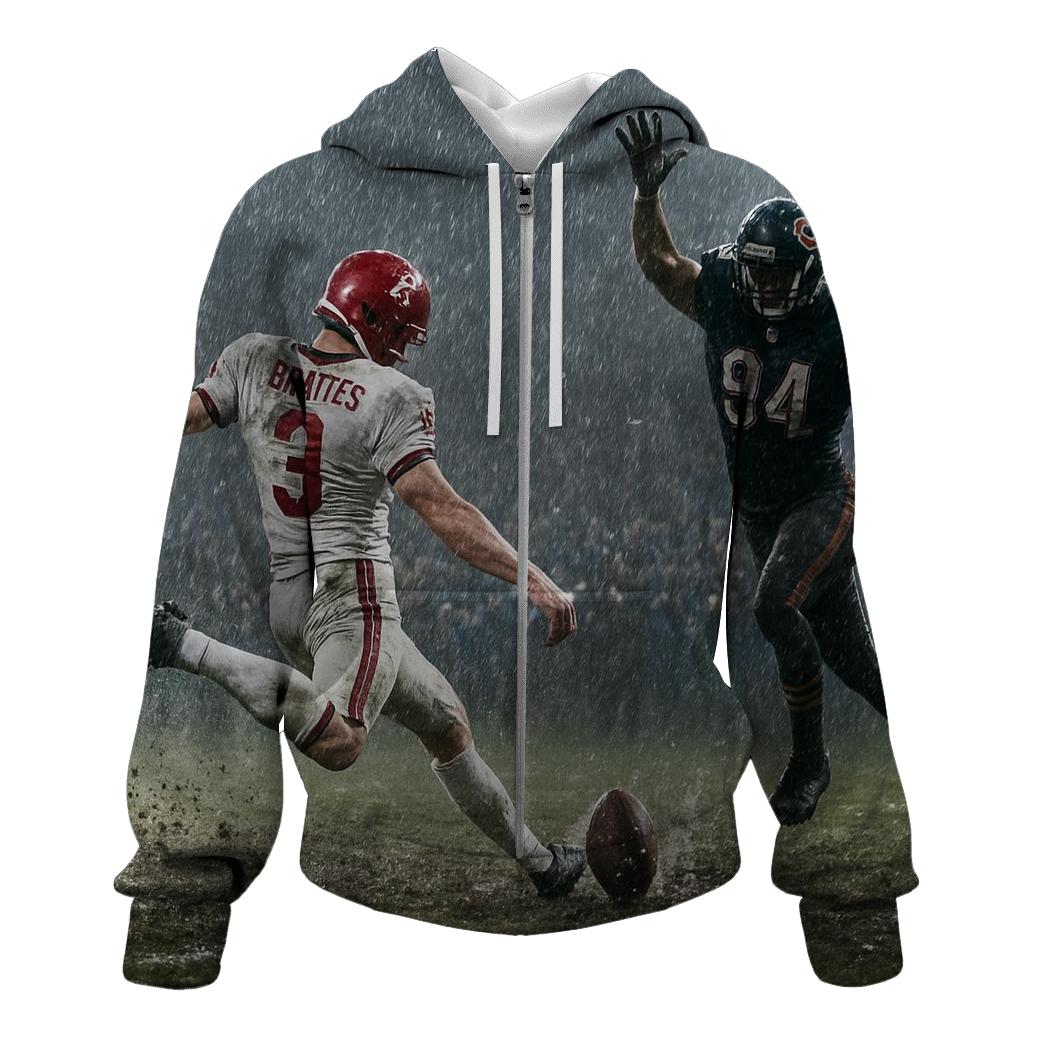 Rain Soaked Overtime Braves And Cubs Clash designer hoodies