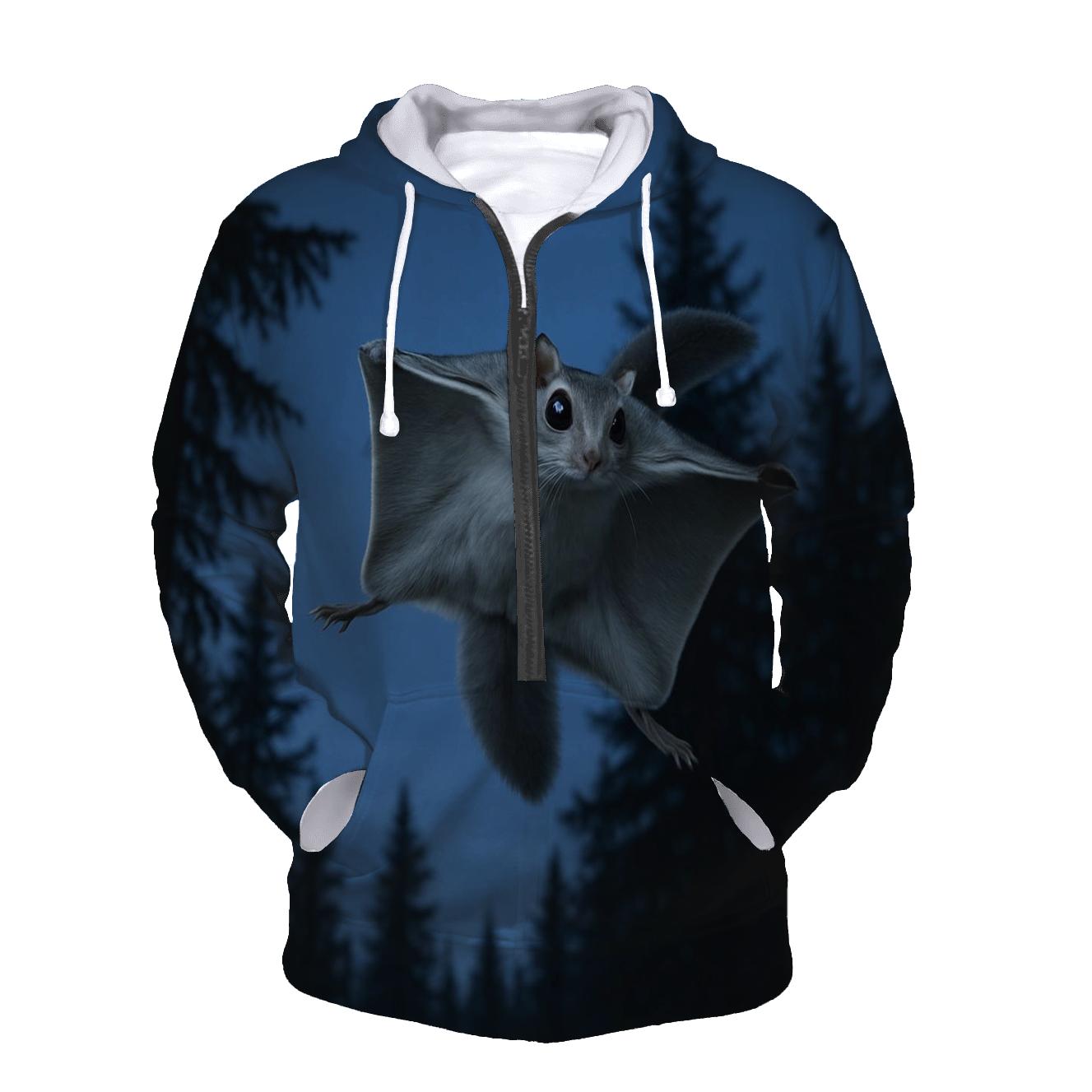 Canopy Glide Flying Squirrel hoodie styles