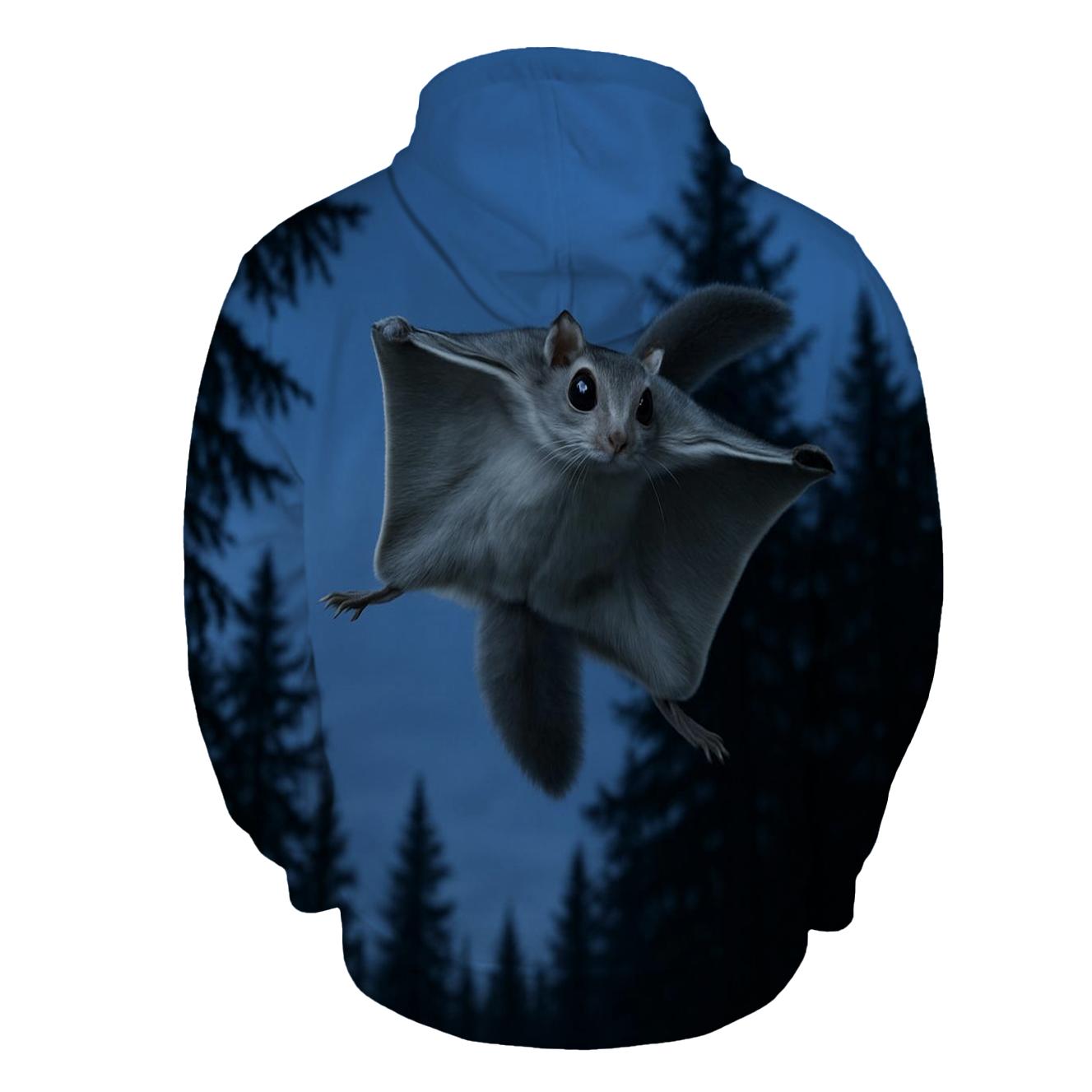 Canopy Glide Flying Squirrel hoodie styles