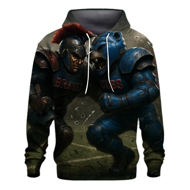 Battle Under The Floodlights Braves Against Cubs hoodies fashion