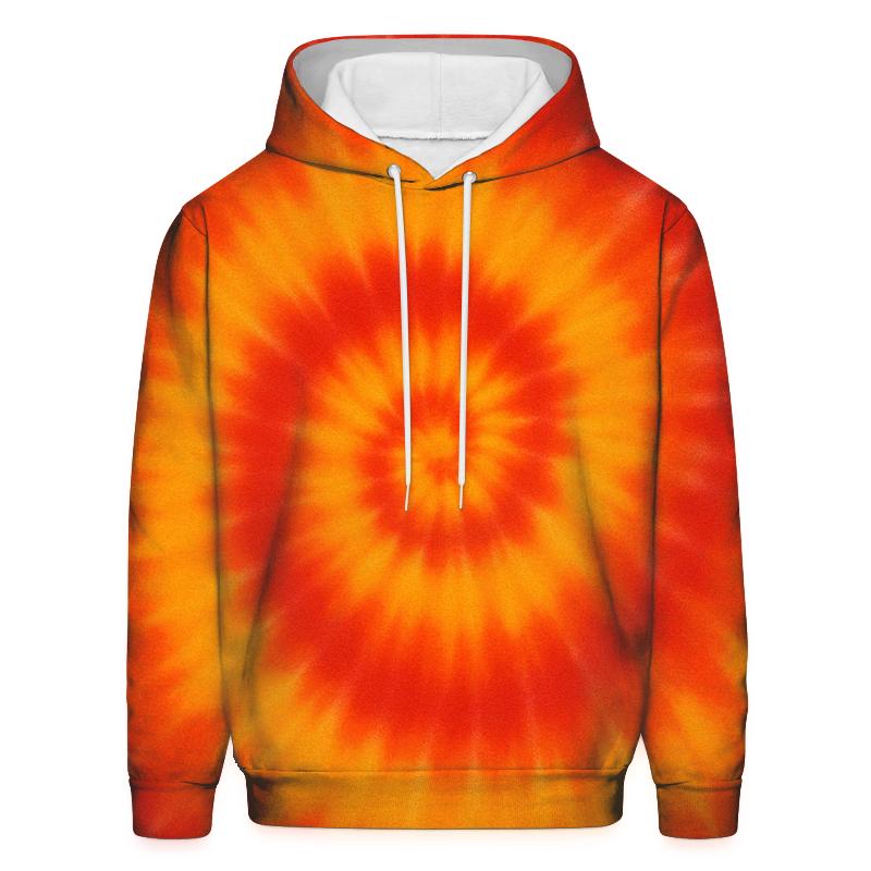 Solar Flare Spiral Radiance hoodies fashion