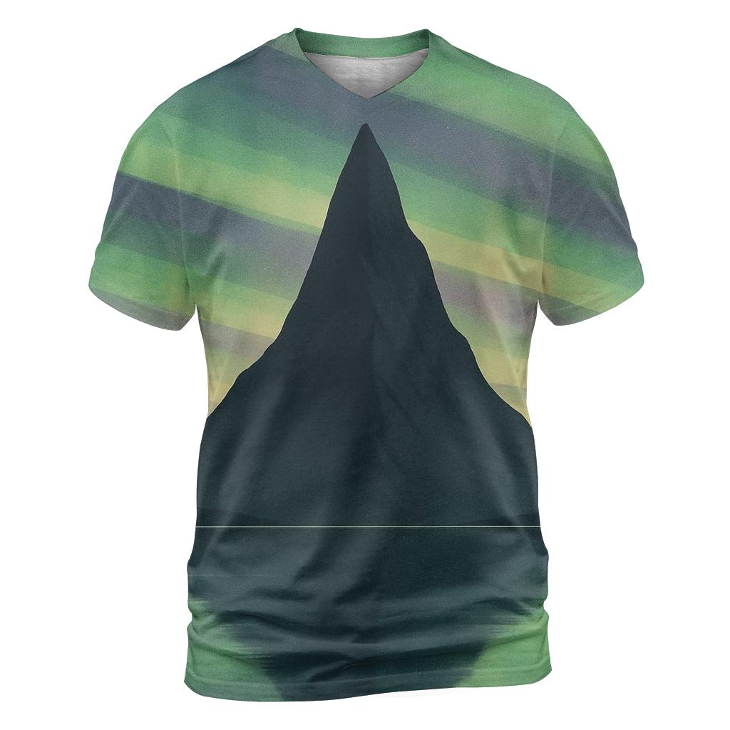 Aurora Echo Mountain trendy printed shirt styles