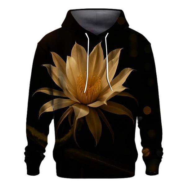 Night Blooming Cereus On Balcony Rail hoodie styles
