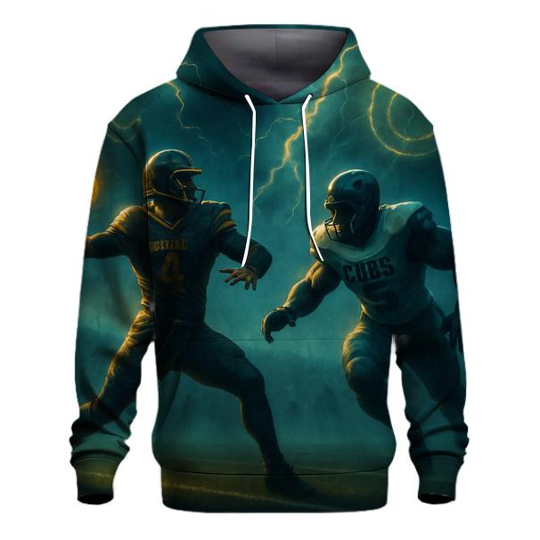 Stormfront Clash Braves And Cubs Gridiron embroidered hoodies