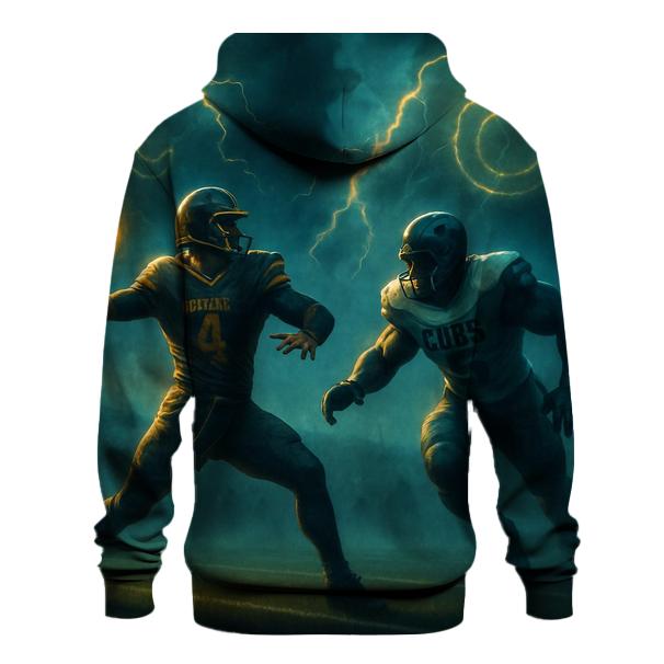 Stormfront Clash Braves And Cubs Gridiron embroidered hoodies