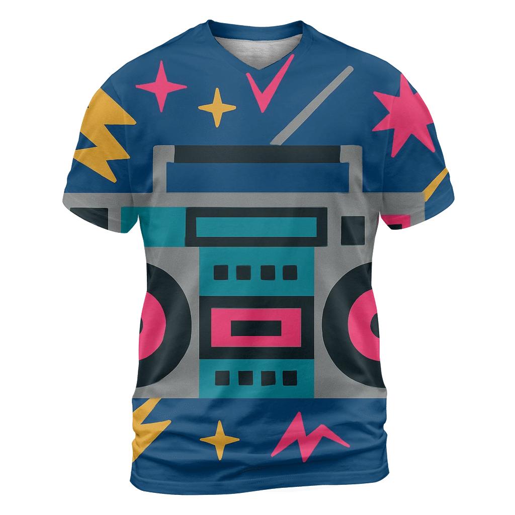 Boom Box Flash Frame trendy printed shirt styles