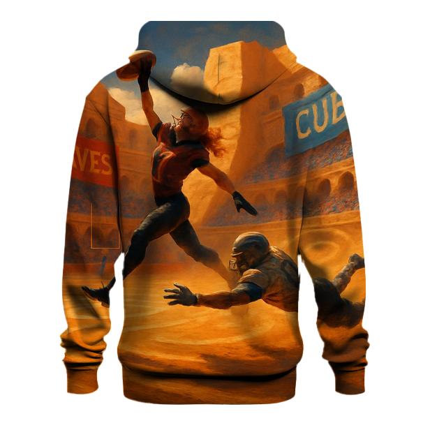 Desert Arena Braves Cubs Showdown zip-up hoodies