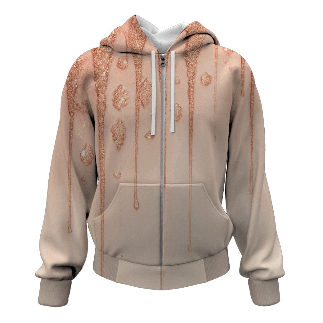 Blush Crystal Waterfall hoodie trends
