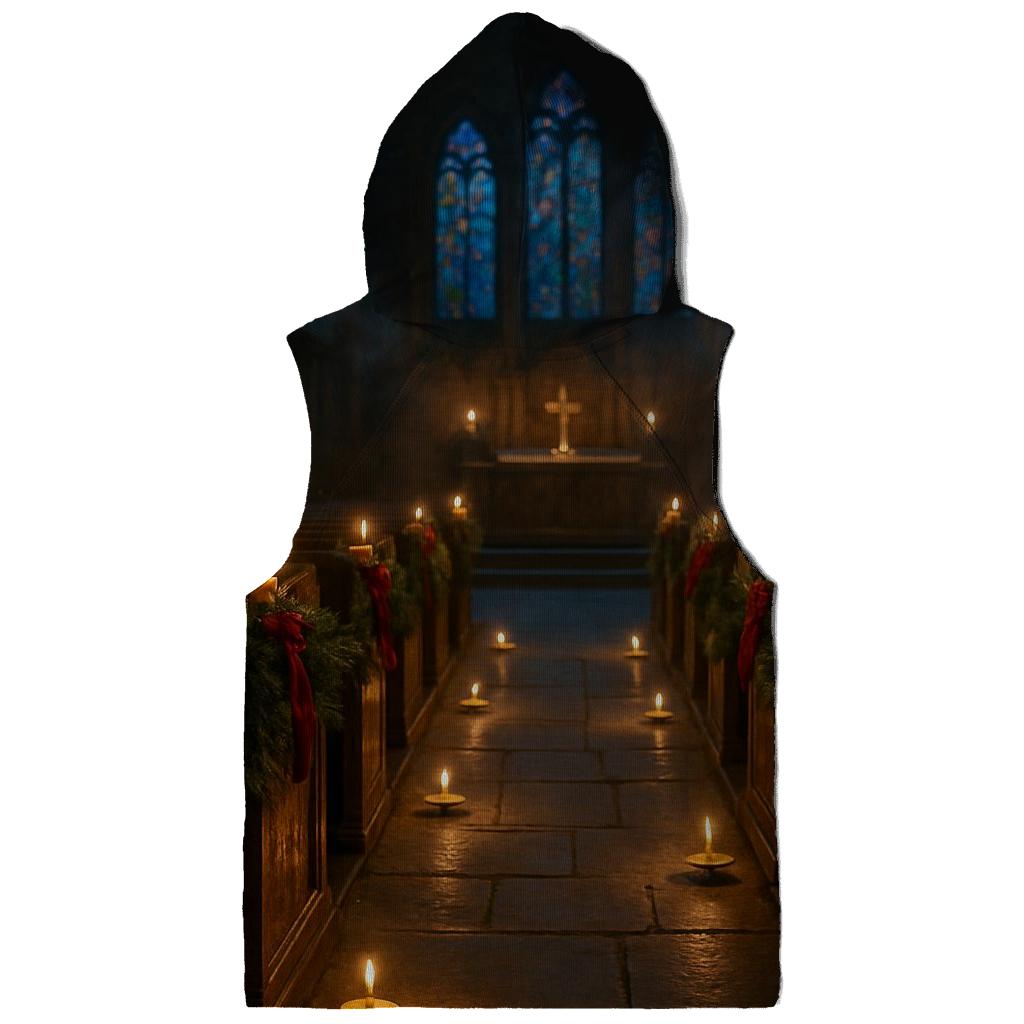 MidnightMassCandlelitAisle graphic hoodies