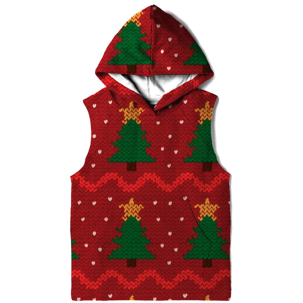 Tacky Tinsel Forest Bands embroidered hoodies