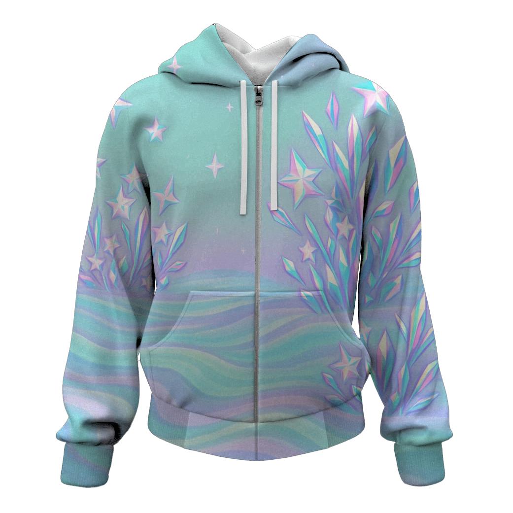 Holographic Star Reef premium hoodies