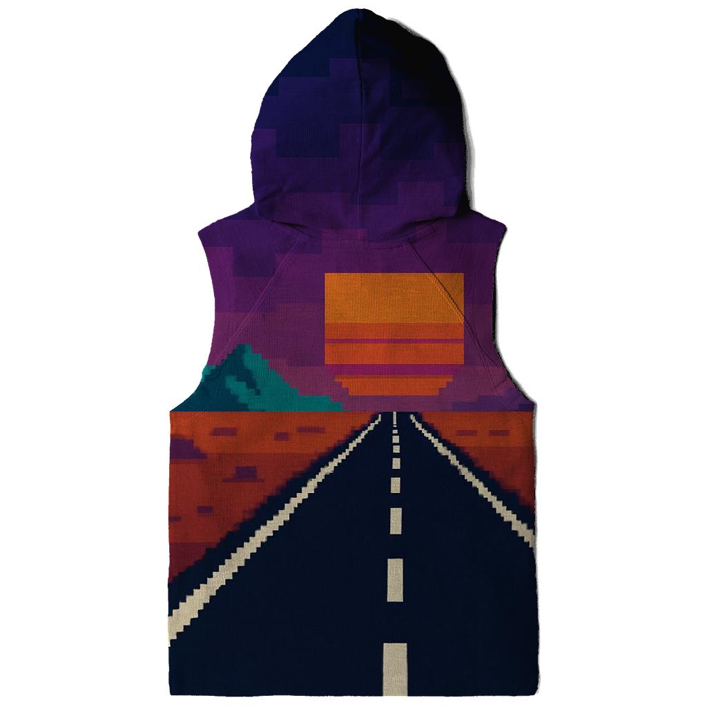 Pixel Desert Drive custom hoodies