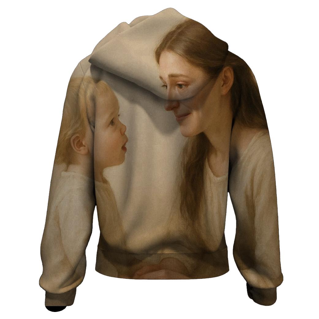 The First Name My Soul Learned To Say zip-up hoodies