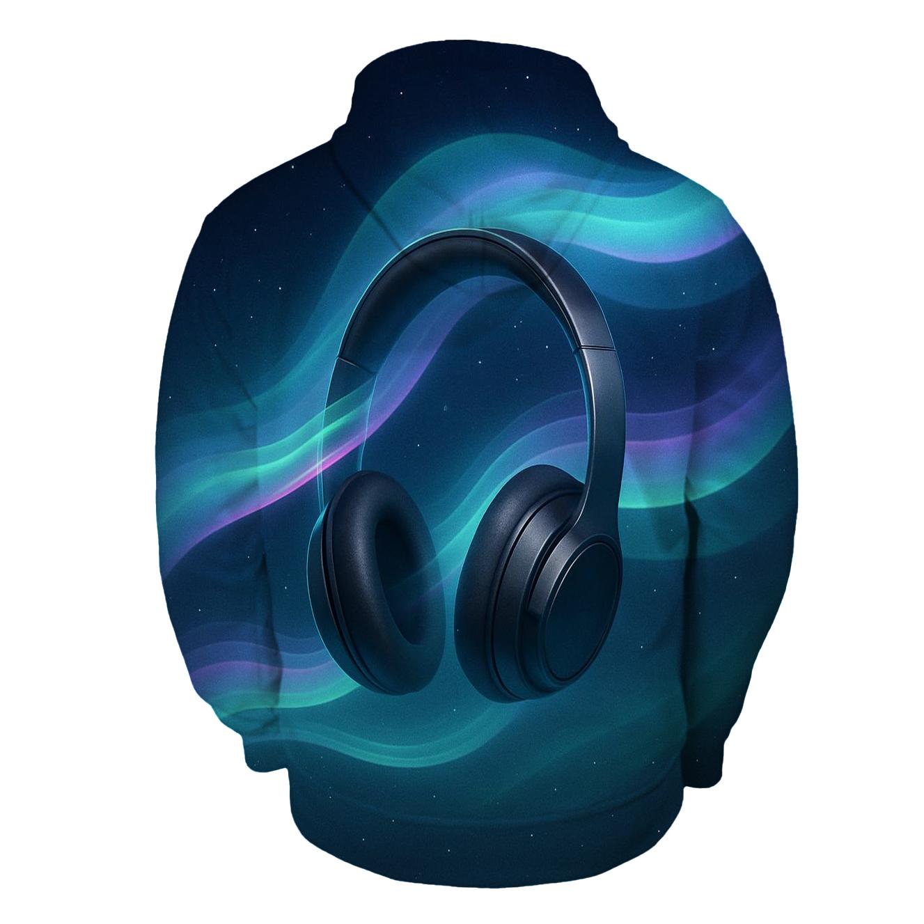 Aurora Headphone Drift zip-up hoodies