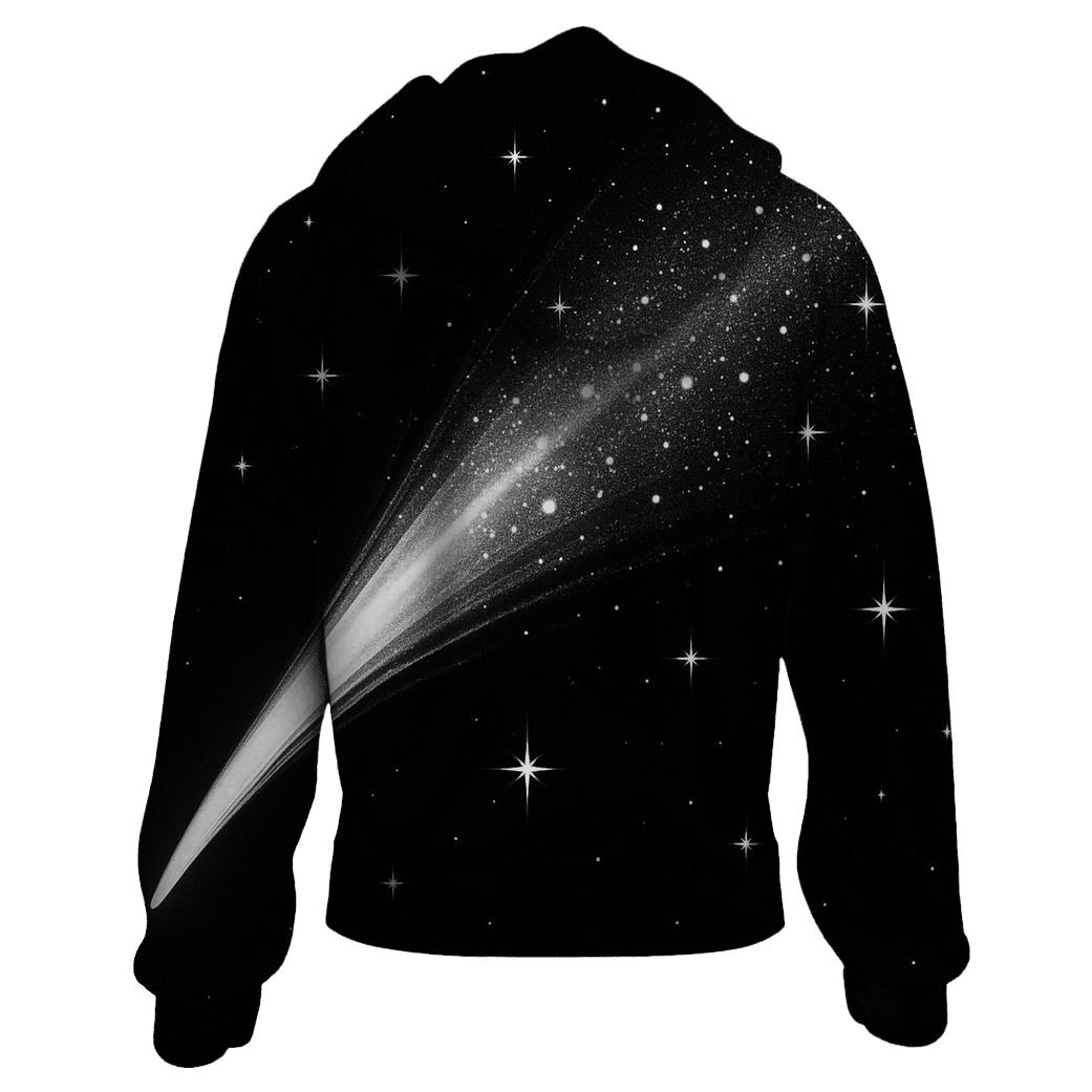 Silver Comet Sequin Trail hoodie designs