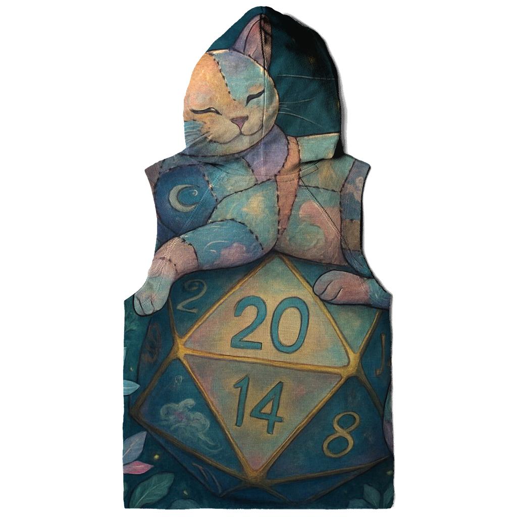 Patchwork Cat In The Probability Garden premium hoodies
