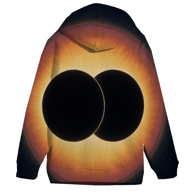 Binary Eclipse Corona Bands pullover hoodies