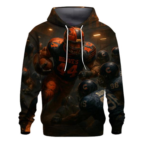 Industrial Iron Grudge Match Braves Versus Cubs pullover hoodies
