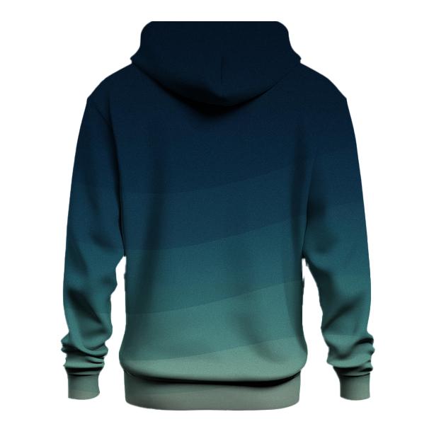 Moonlit Tidal Fade embroidered hoodies
