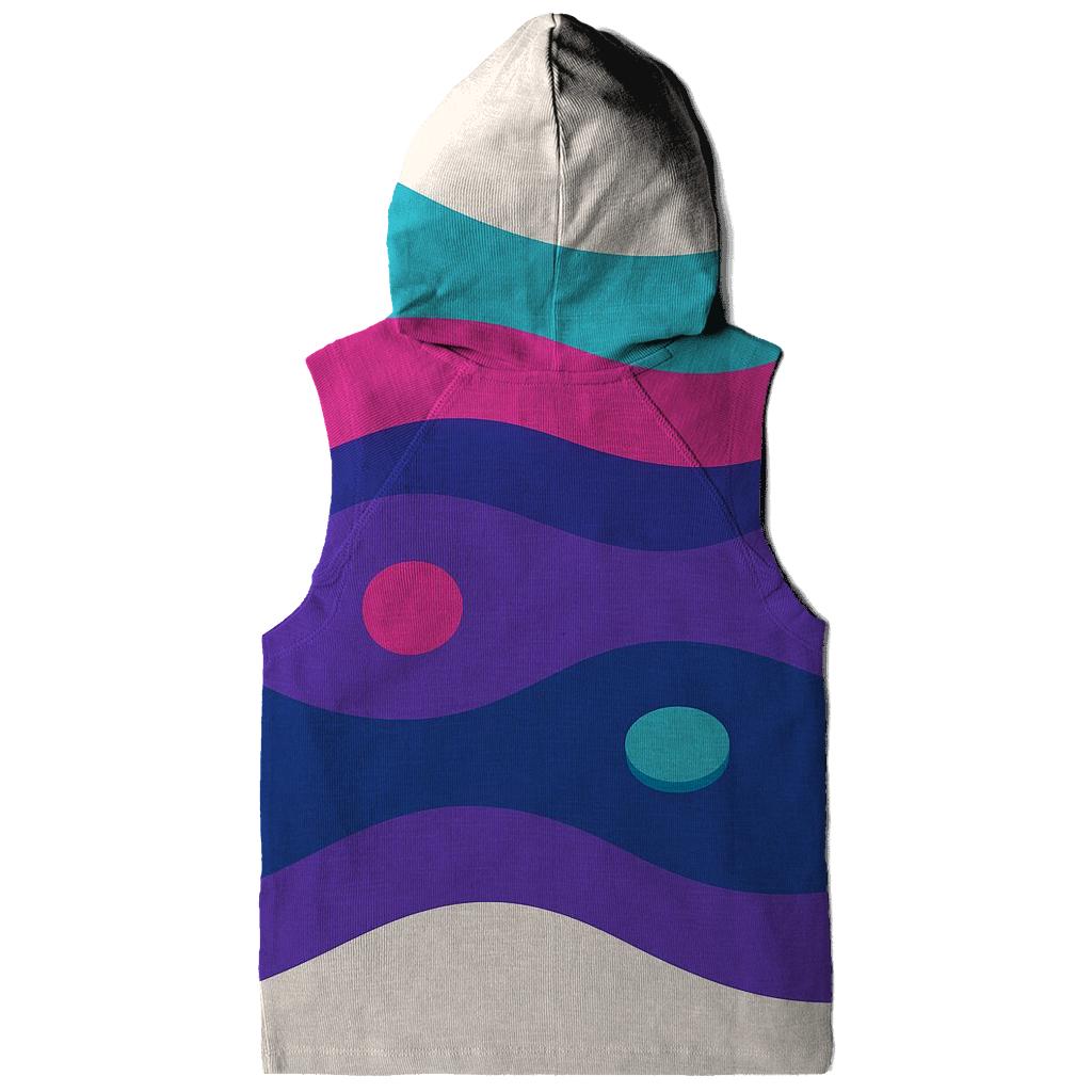 Vapor Arcade Waves hoodies fashion