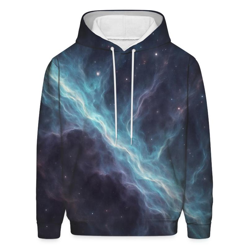 Nebula Shock Front Ridges graphic hoodies