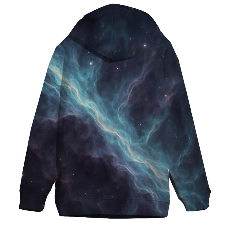 Nebula Shock Front Ridges graphic hoodies