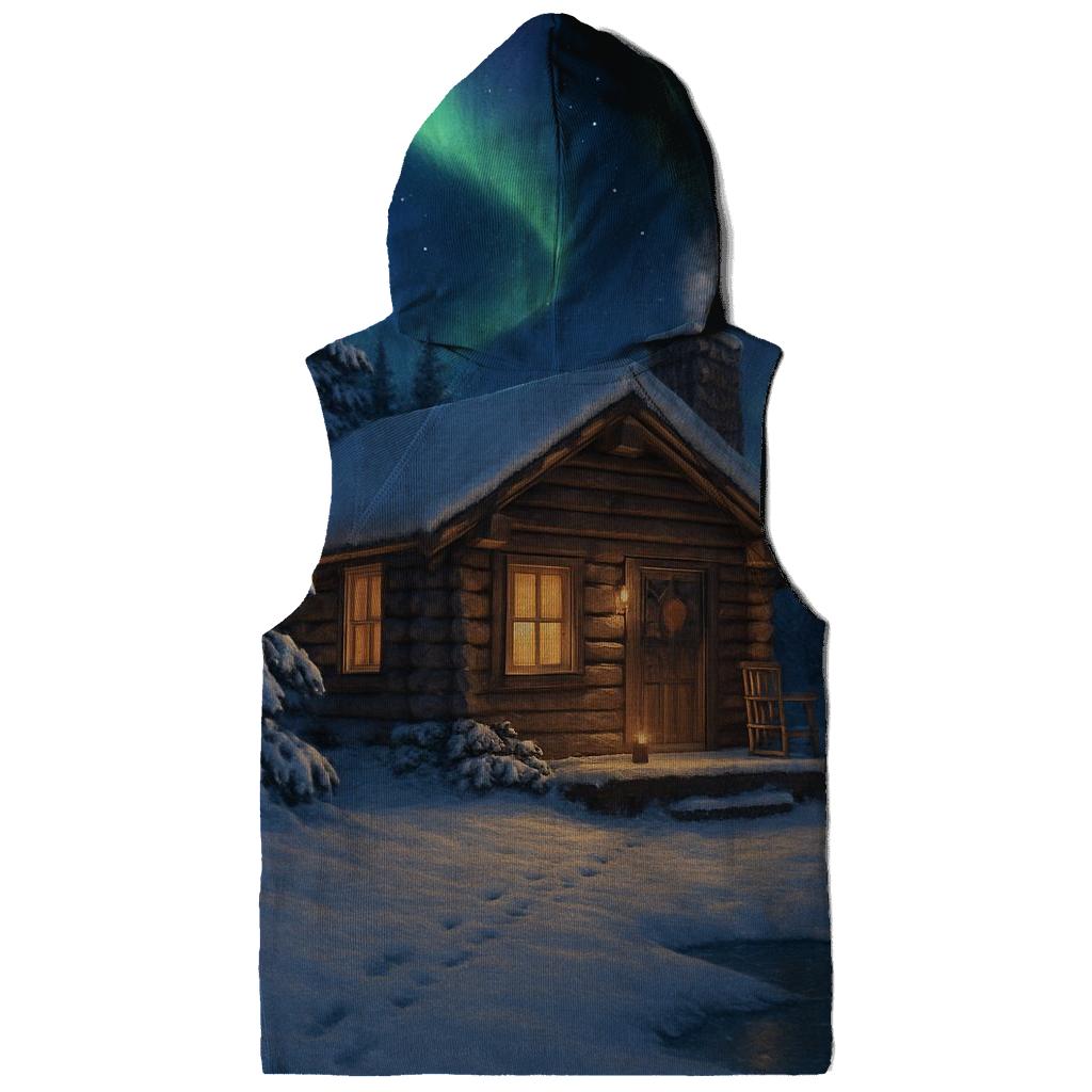 NorthernLightsOverSantasCabin hoodie trends