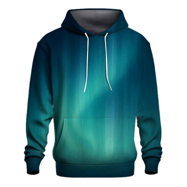 Frozen Aurora Veil printed hoodies