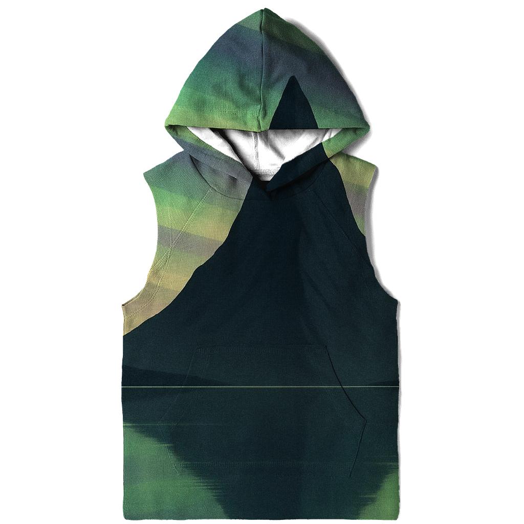 Aurora Echo Mountain printed hoodies