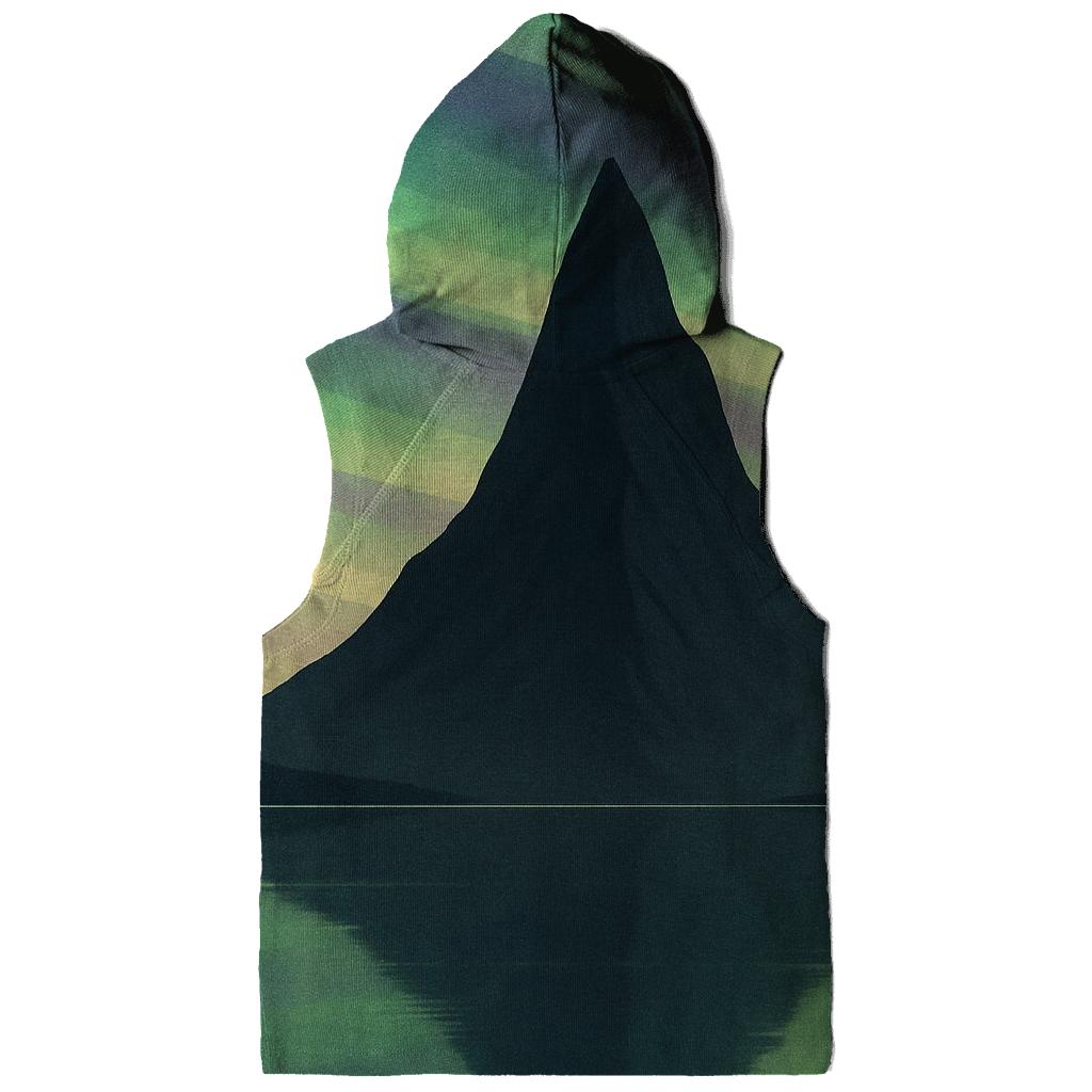 Aurora Echo Mountain printed hoodies