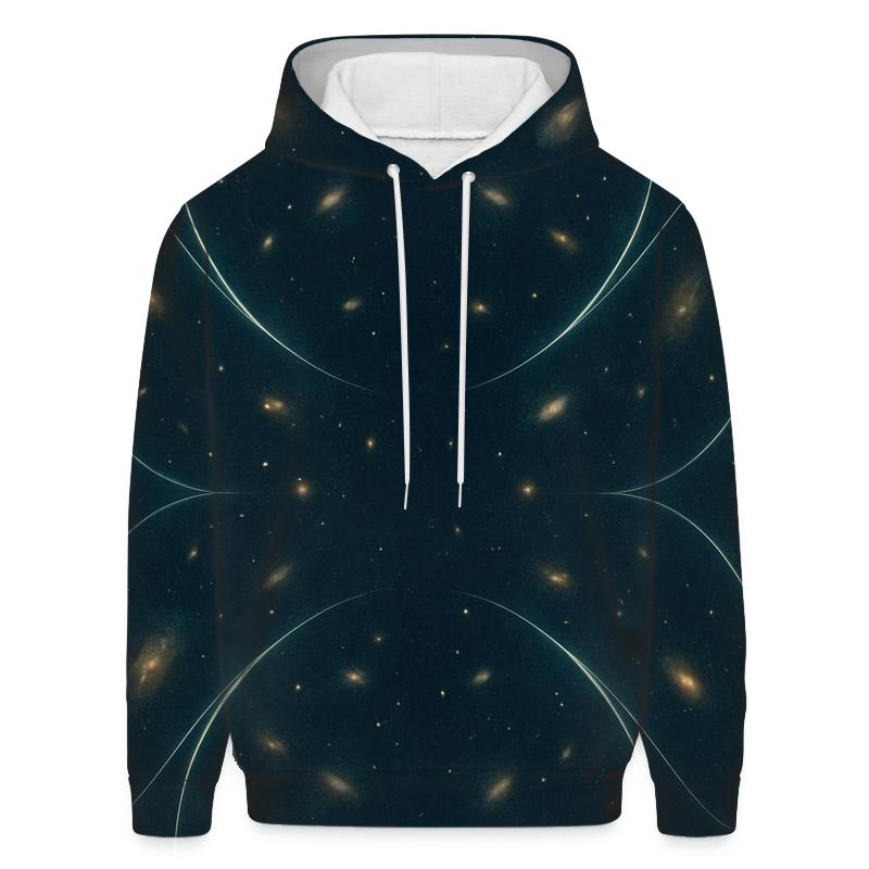 Gravitational Lens Arc Web lightweight hoodies