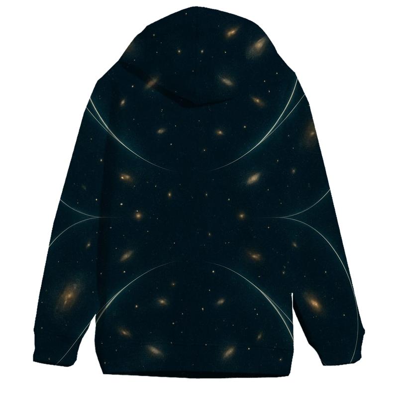 Gravitational Lens Arc Web lightweight hoodies