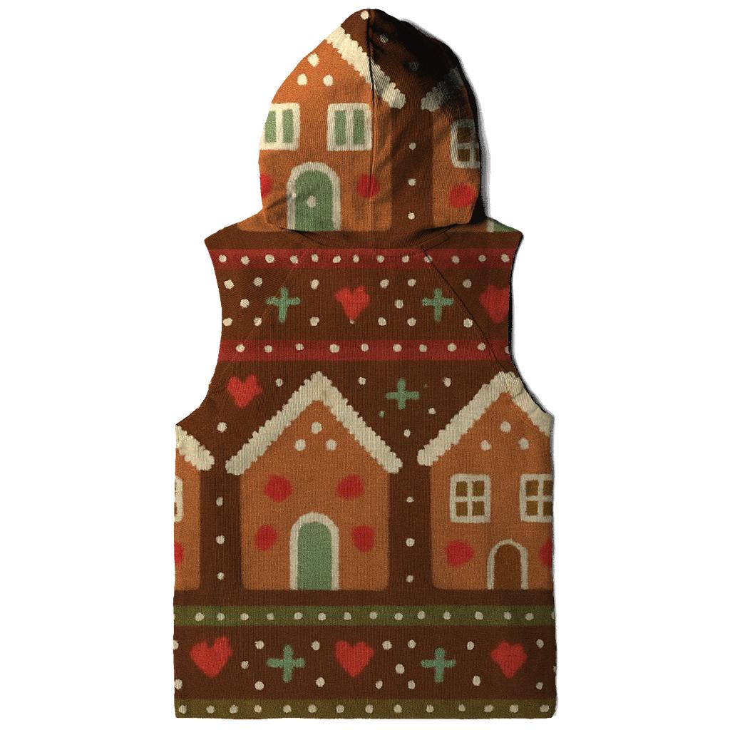 Gingerbread House Confetti Lanes hoodie designs