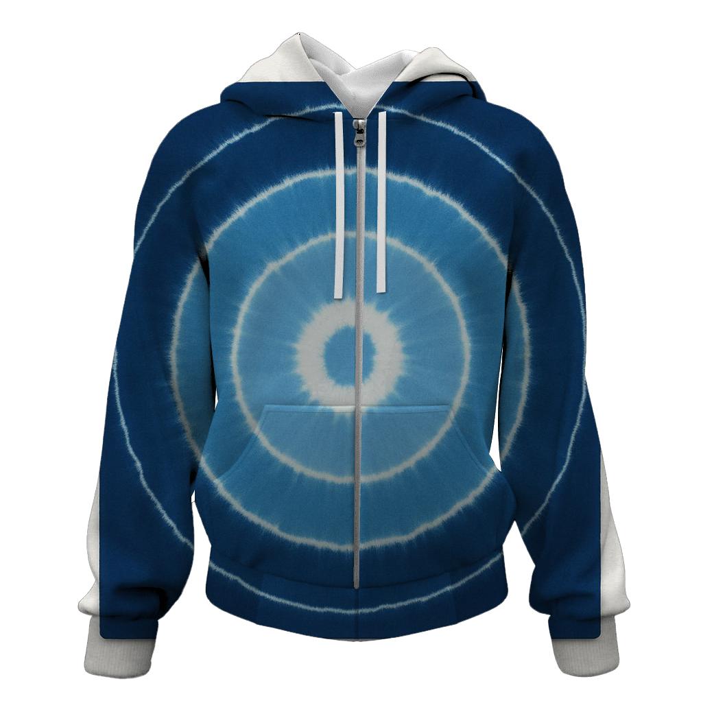 Indigo Moon Bullseye Field hoodie styles