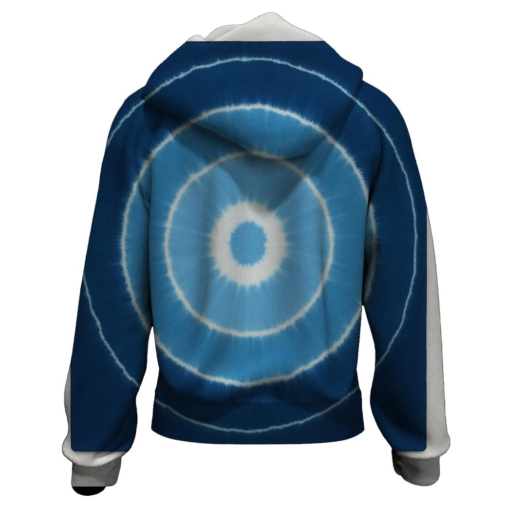 Indigo Moon Bullseye Field hoodie styles