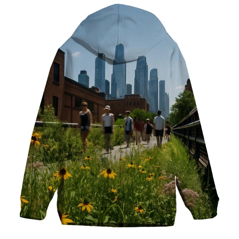 Noon Heat Haze Over Midtown From The High Line hoodie styles