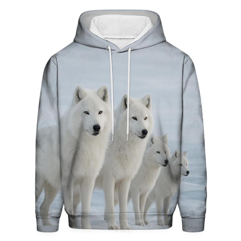 Pack Summit Arctic Wolves zip-up hoodies