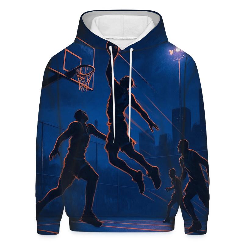 Midnight Street Basketball Clash hoodie trends