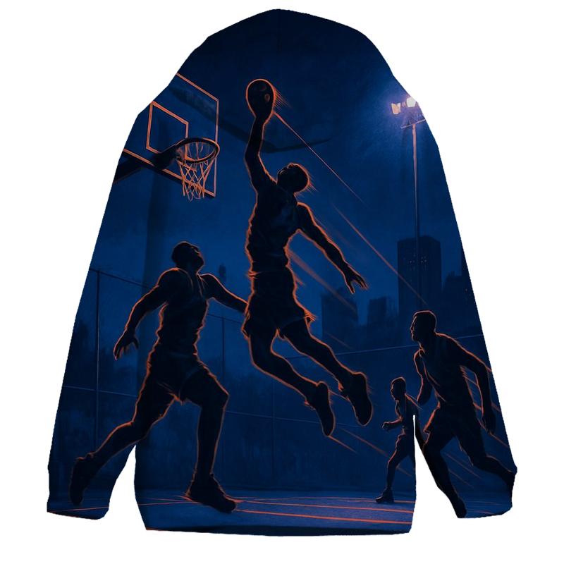 Midnight Street Basketball Clash hoodie trends
