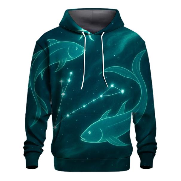 Pisces Tidal Dream Starfield graphic hoodies