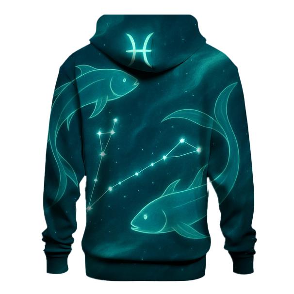 Pisces Tidal Dream Starfield graphic hoodies