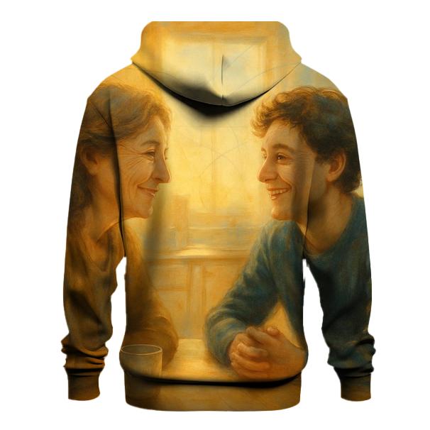 The Map Written In Her Smile custom hoodies