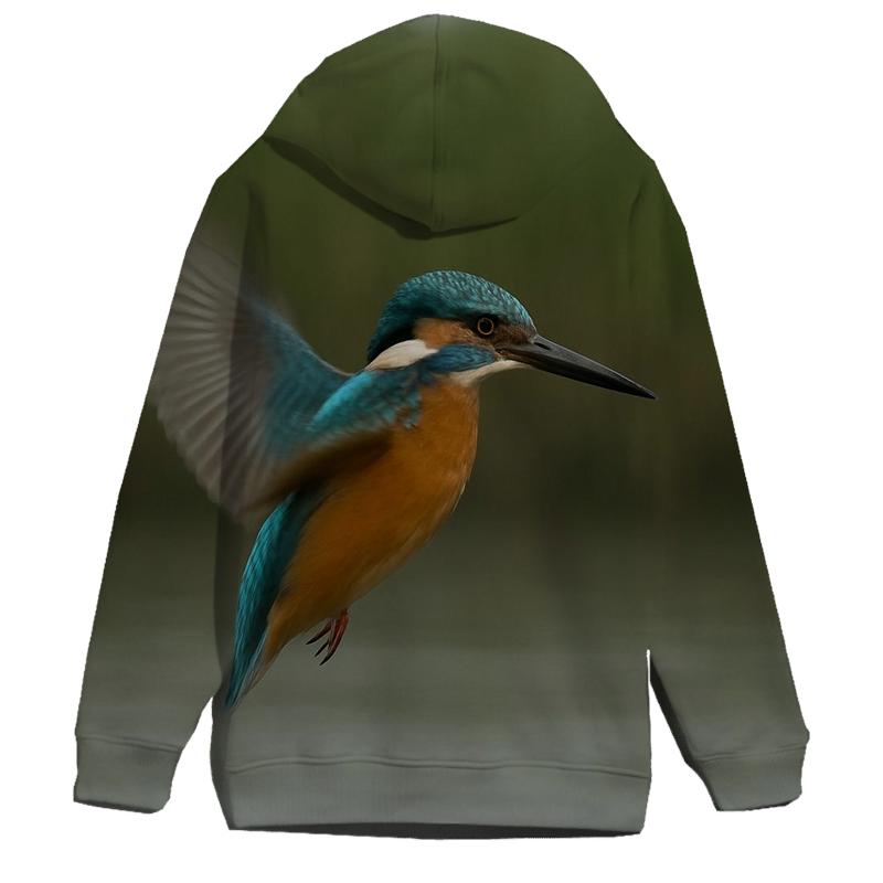 Estuary Hover Kingfisher hoodie designs