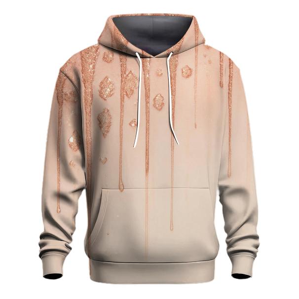 Blush Crystal Waterfall premium hoodies